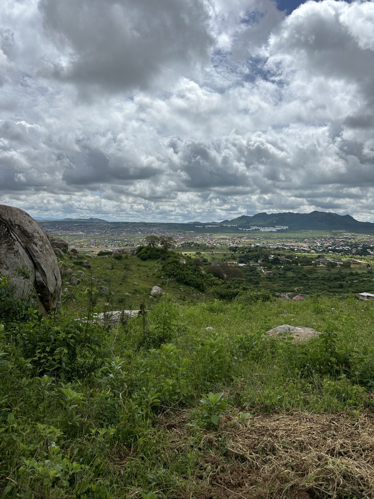 Satellite hill walk